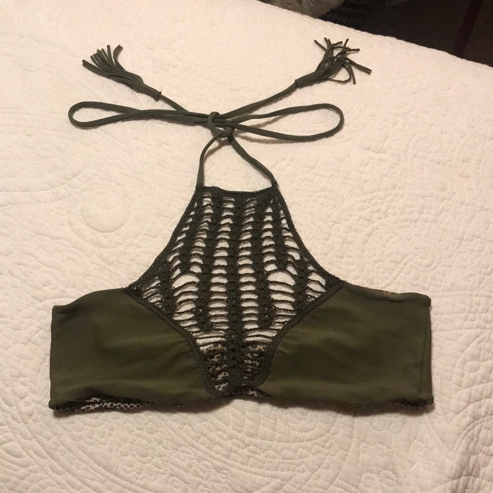 Acacia Swimwear Halter Bikini Top